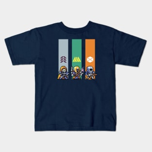 Year 1 Guardians Pixel Art Kids T-Shirt